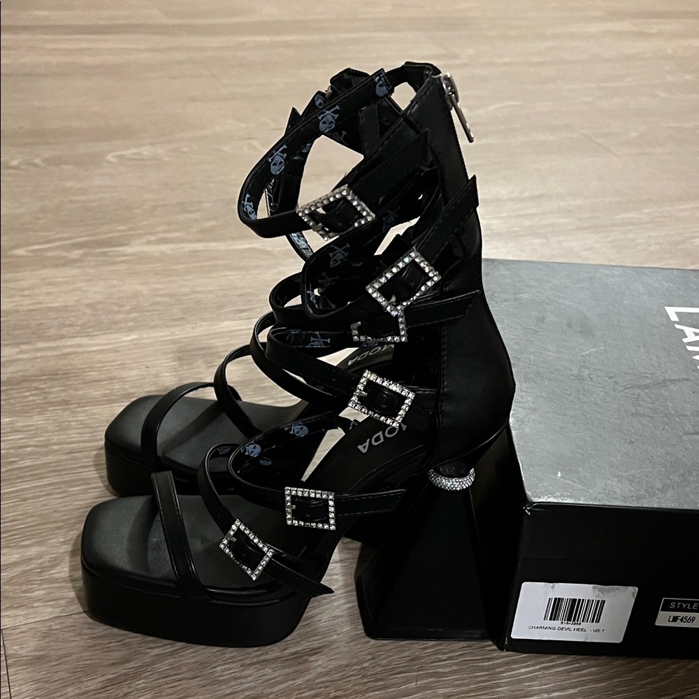 Charming Devil Heel - Black - Picture 8 of 9